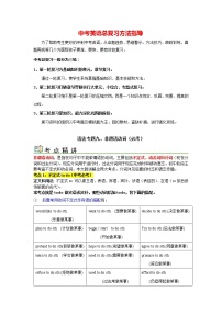 2023年中考语法一点通  语法专题09  非谓语动词【考点精讲精练】