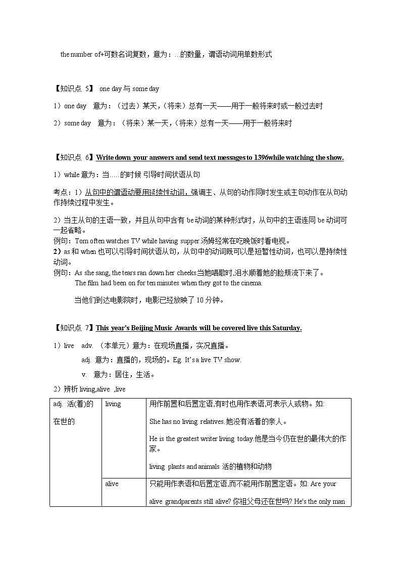 译林版英语九年级上册Unit 6 复习学案（教师版）03