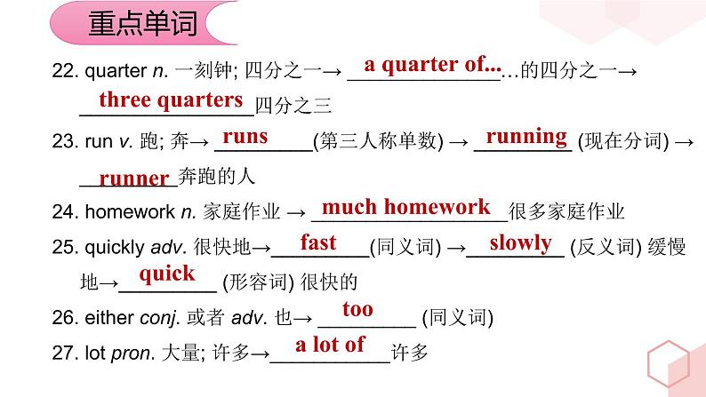 Unit 2【复习课件】——2022-2023学年人教版英语七年级下册单元综合复习06