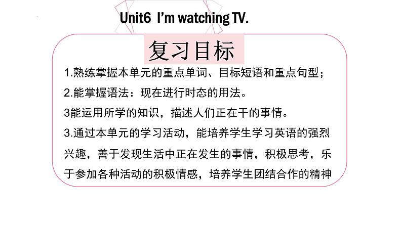 unit 6【复习课件】——2022-2023学年人教版英语七年级下册单元综合复习第2页