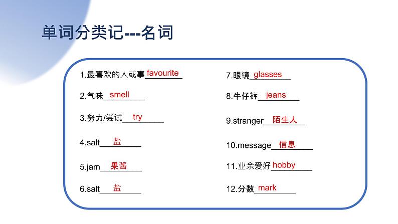 Module 1【复习课件】——2022-2023学年外研版英语八年级下册单元综合复习03