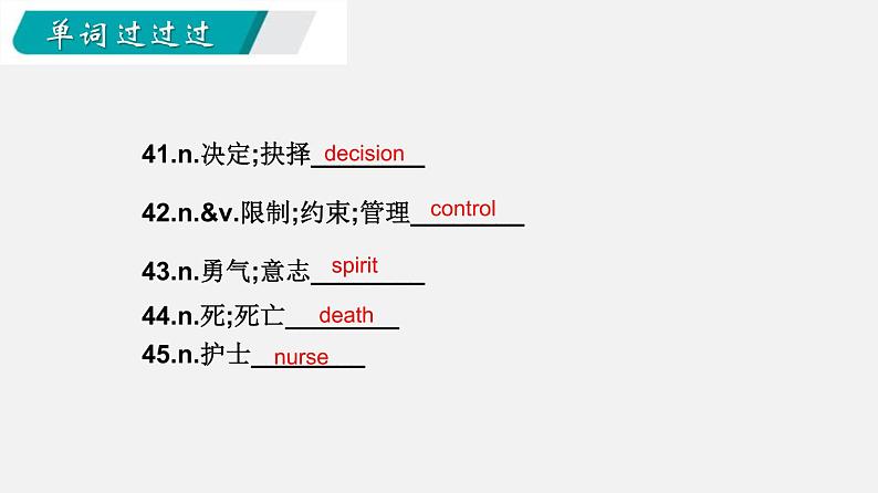 Unit 1【知识梳理】——2022-2023学年人教版英语八年级下册单元综合复习07