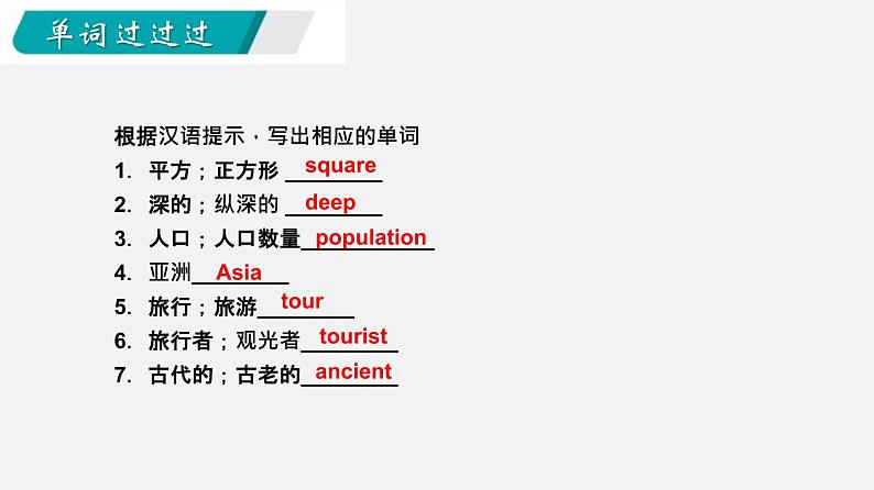 Unit 7【知识梳理】——2022-2023学年人教版英语八年级下册单元综合复习03