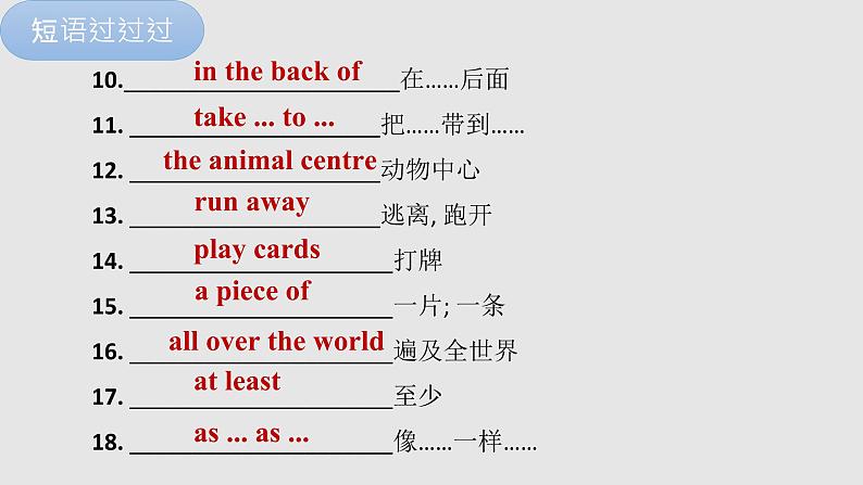 Unit 5【复习课件】——2022-2023学年牛津译林版英语七年级下册单元综合复习第7页