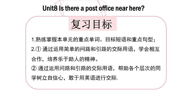 Unit 8【复习课件】——2022-2023学年人教版英语七年级下册单元综合复习02