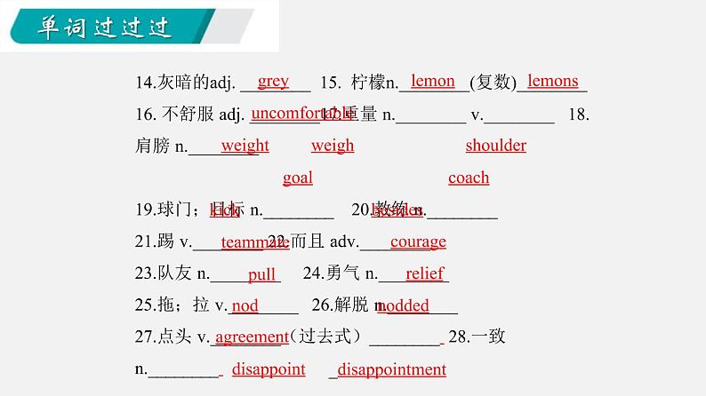 Unit 11【知识梳理】——2022-2023学年人教版英语九年级全一册单元综合复习04