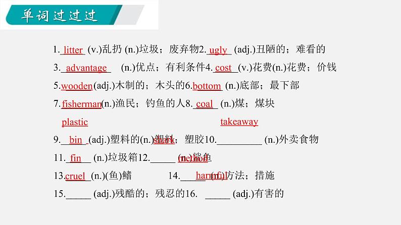 Unit 13【知识梳理】——2022-2023学年人教版英语九年级全一册单元综合复习03