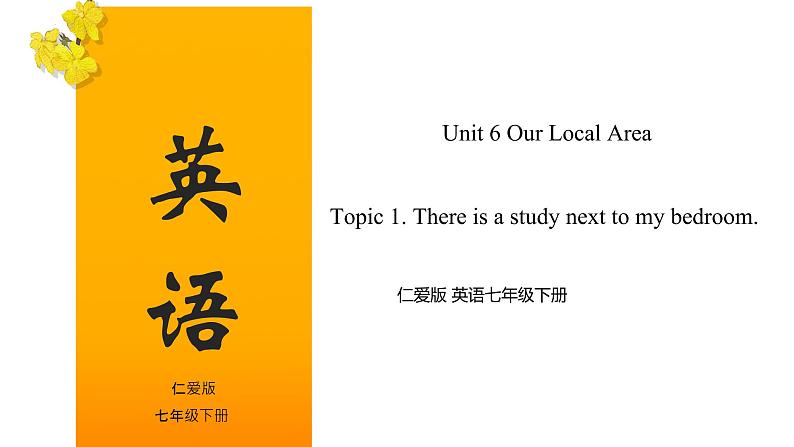 Unit 6 Topic 1【复习课件】——2022-2023学年仁爱版英语七年级下册单元综合复习第1页