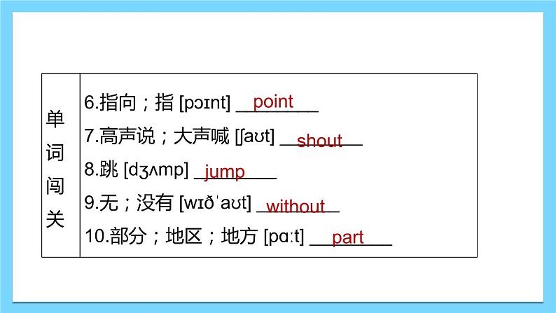 Module8【复习课件】——2022-2023学年外研版英语七年级下册单元综合复习第6页