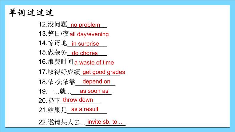 Unit 3【知识梳理】——2022-2023学年人教版英语八年级下册单元综合复习课件PPT08
