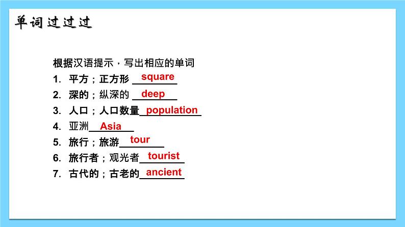 Unit 7【知识梳理】——2022-2023学年人教版英语八年级下册单元综合复习课件PPT03