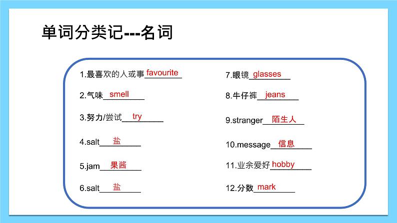 Module 1【复习课件】——2022-2023学年外研版英语八年级下册单元综合复习03