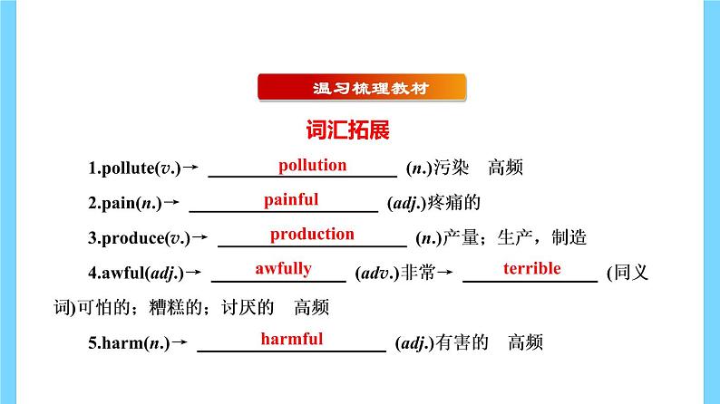 Unit 2【复习课件】——2022-2023学年仁爱版英语九年级全一册单元综合复习03