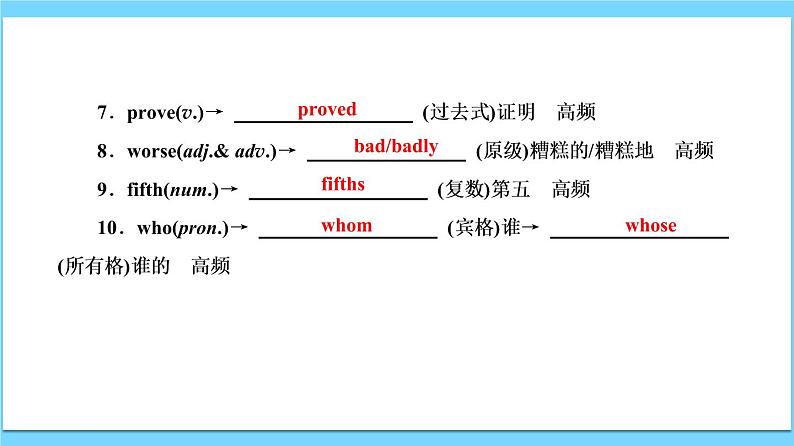 Unit 4【复习课件】——2022-2023学年仁爱版英语九年级全一册单元综合复习04