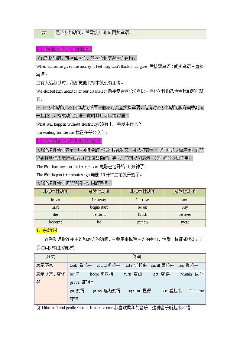 重难点08 动词和动词短语-2023年中考英语【热点·重点·难点】专练（全国通用）（解析版）第2页