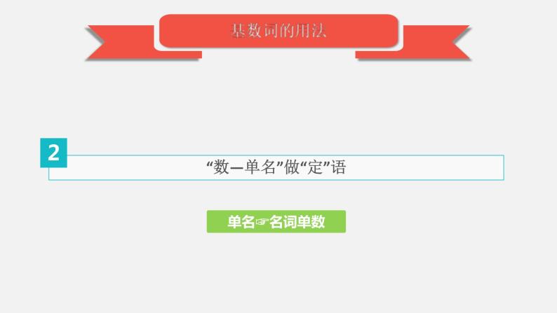 中考英语一轮复习知识点讲解课件4数词07