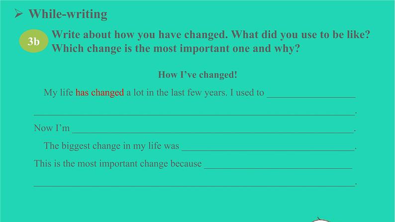 2022九年级英语全册Unit4IusedtobeafraidofthedarkSectionB3a_SelfCheck教学课件新版人教新目标版08