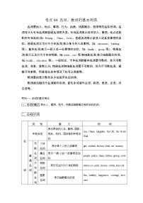 考点04 名词、数词的基本用法-备战2023年中考英语一轮复习(上海专用）