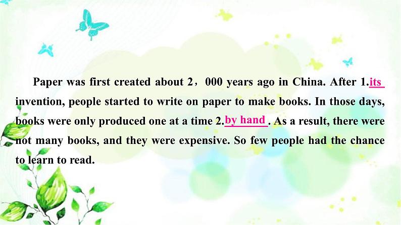 中考英语复习考点精练十八九年级Units5－6作业课件05