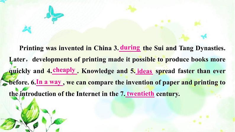中考英语复习考点精练十八九年级Units5－6作业课件06