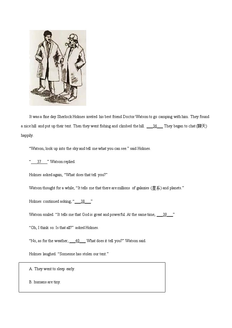 中考英语三轮冲刺考前大题练习04 七选五 (教师版)03