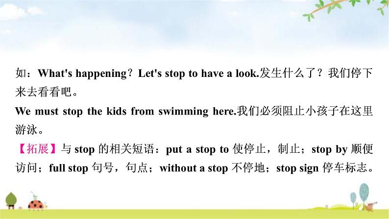 人教版中考英语复习考点精讲十九九年级Units7－8教学课件05