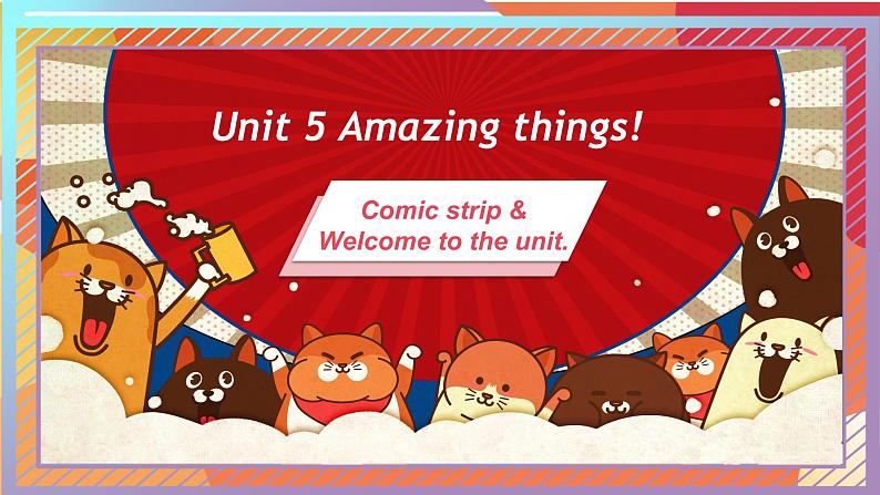 Unit 5 第1课时 Comic strip & Welcome to the unit（课件+素材）牛津译林版七年级英语下册01