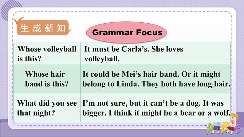 第3课时  Section A (Grammar Focus－4c)第6页