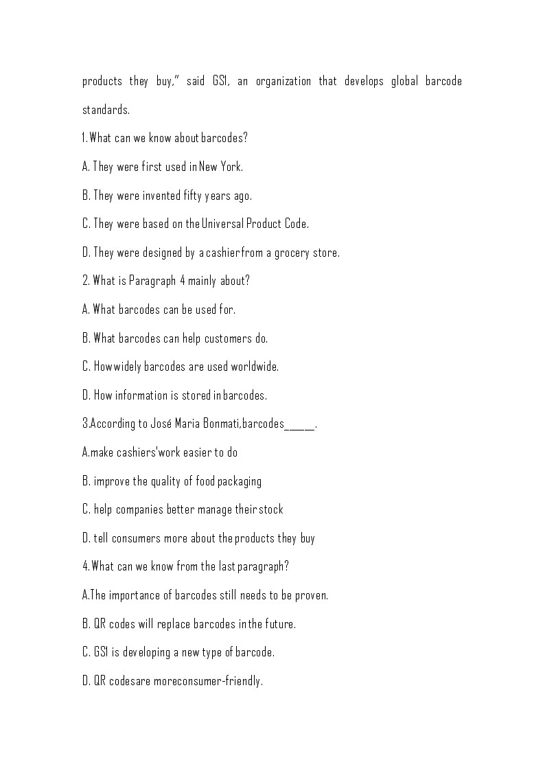 中考时文阅读练习十篇第3页