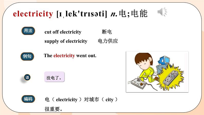 九年级英语Unit6 语境法单词词组及用法课件PPT06