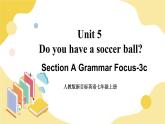 人教版七上英语  Unit 5 Section A Grammar Focus-3c  课件+教案