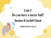 人教版七上英语  Unit 5 Section B 3a-Self Check  课件+教案