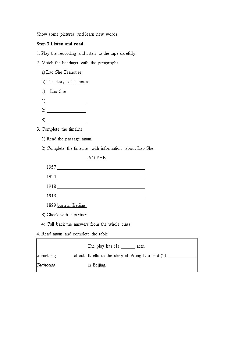 外研英语8年级上册  Module 5 Unit 2 PPT课件+教案02