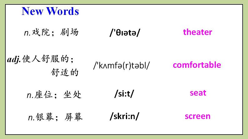 Unit4 SectionA(1a-2d)课件 人教版英语八上04