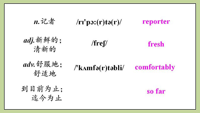 Unit4 SectionA(1a-2d)课件 人教版英语八上07