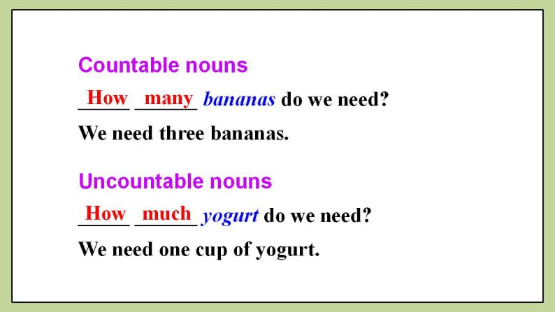 Unit8 Section A Grammar Focus-3c）课件 人教版英语八上07