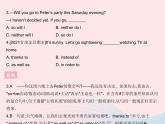 河北专用2023八年级英语下册Unit1SpringIsComingLesson5BabysittingonaSpringDay作业课件新版冀教版