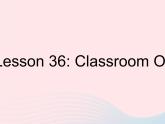 河北专用2023八年级英语下册Unit6BeaChampionLesson36ClassroomOlympics作业课件新版冀教版