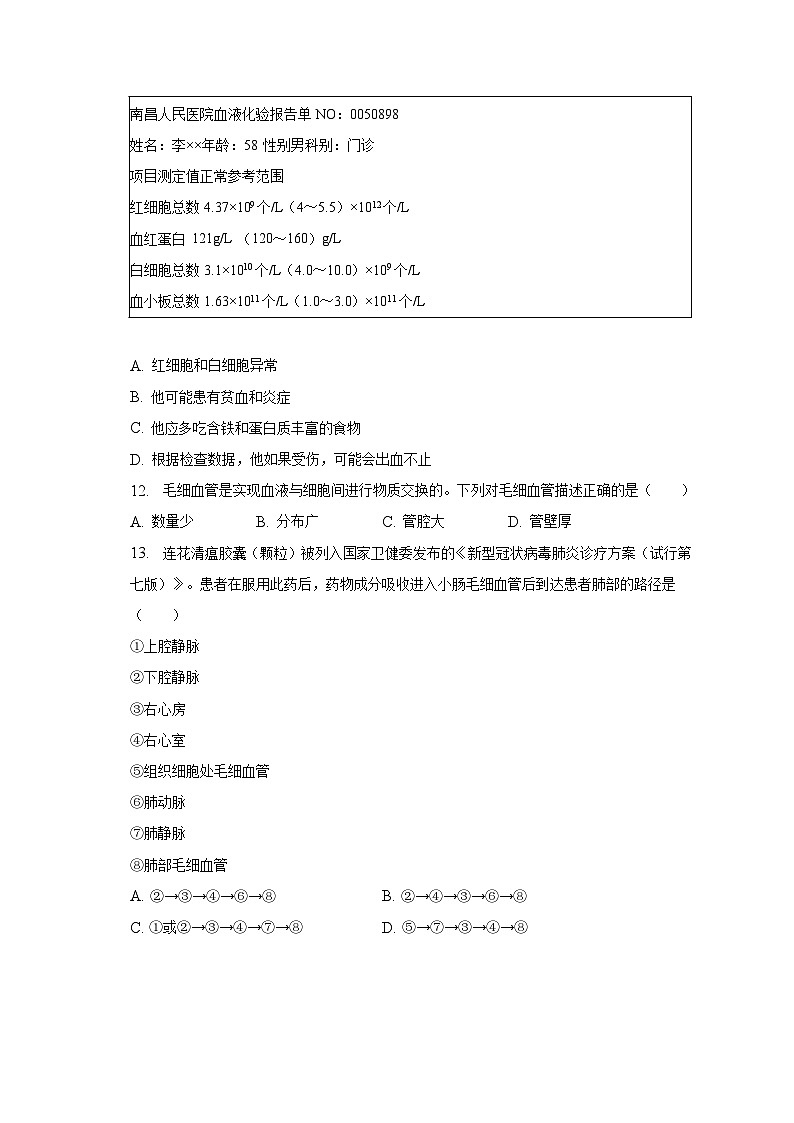 2022-2023学年广东省惠州一中教育集团七年级（下）期中试卷（含解析）第3页