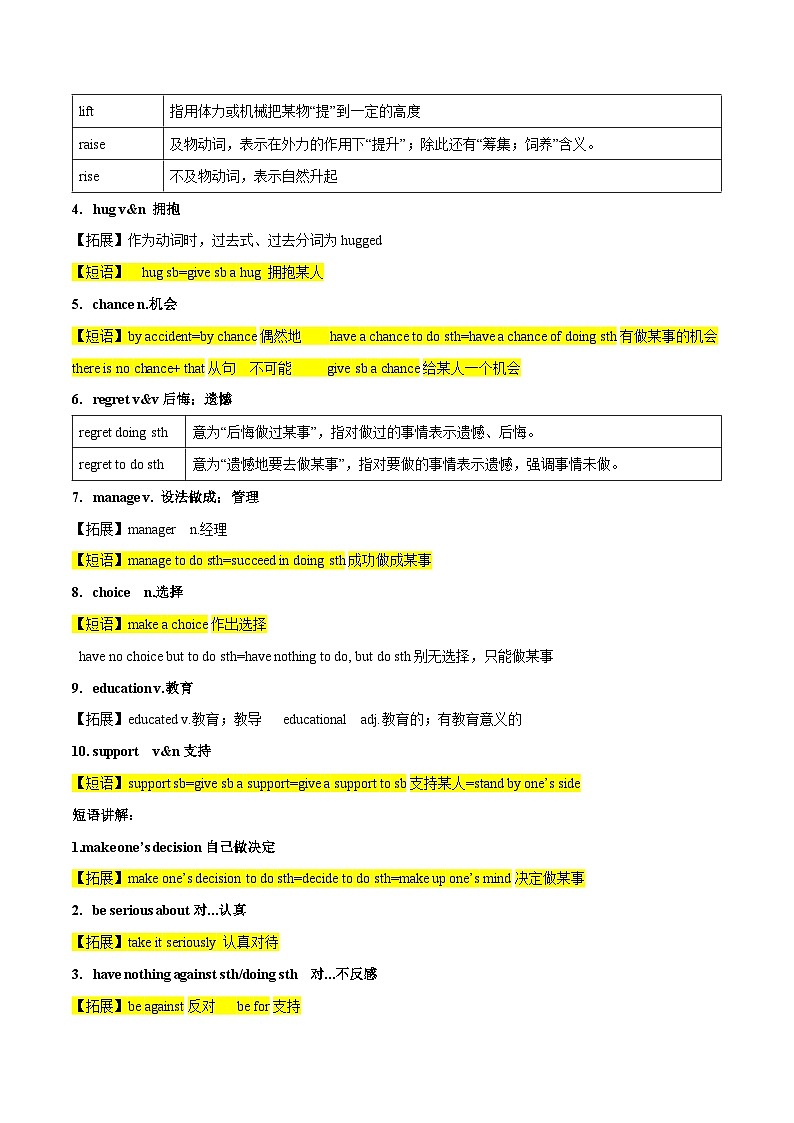 Unit 7 九年级英语全一册章节知识点梳理（人教版）03