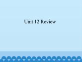 教科版（五四制）英语八年级下册 Unit 12 Review  课件