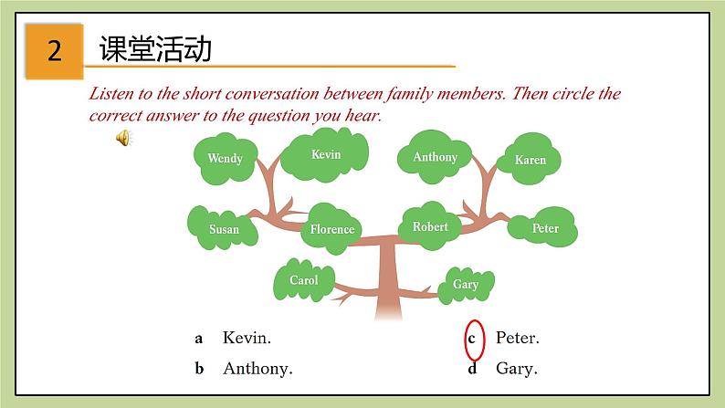 牛津版（深圳&广州）英语九年级上册3.3 Unit 3 Family life Listening and Speaking（课件）06