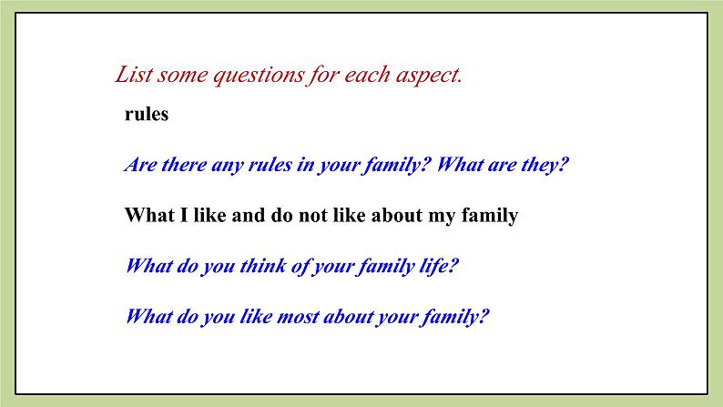 牛津版（深圳&广州）英语九年级上册3.4 Unit 3 Family life Writing（课件）07