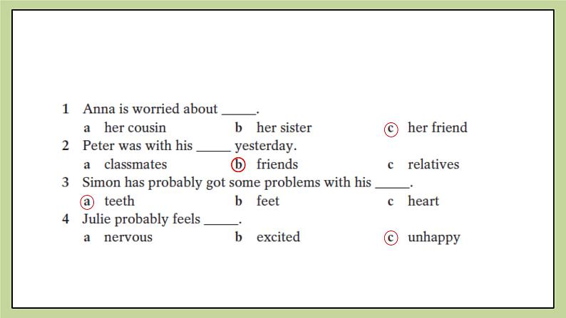 牛津版（深圳&广州）英语九年级上册4.1 Unit 4 Problems and advice Reading（课件）07