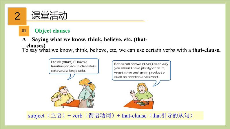 牛津版（深圳&广州）英语九年级上册6.2 Unit 6 Healthy diet Grammar（课件）04