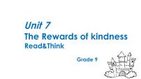 英语九年级上册Unit 7  The Rewards of Kindness背景图课件ppt