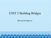 教科版（五四制）英语九年级下册 UNIT 3 Building Bridges Revise & Improve    课件