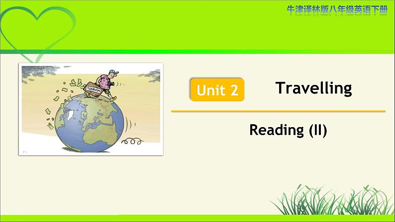 牛津译林版八年级英语下册Unit 2 Travelling Reading (II) 示范课教学课件第1页