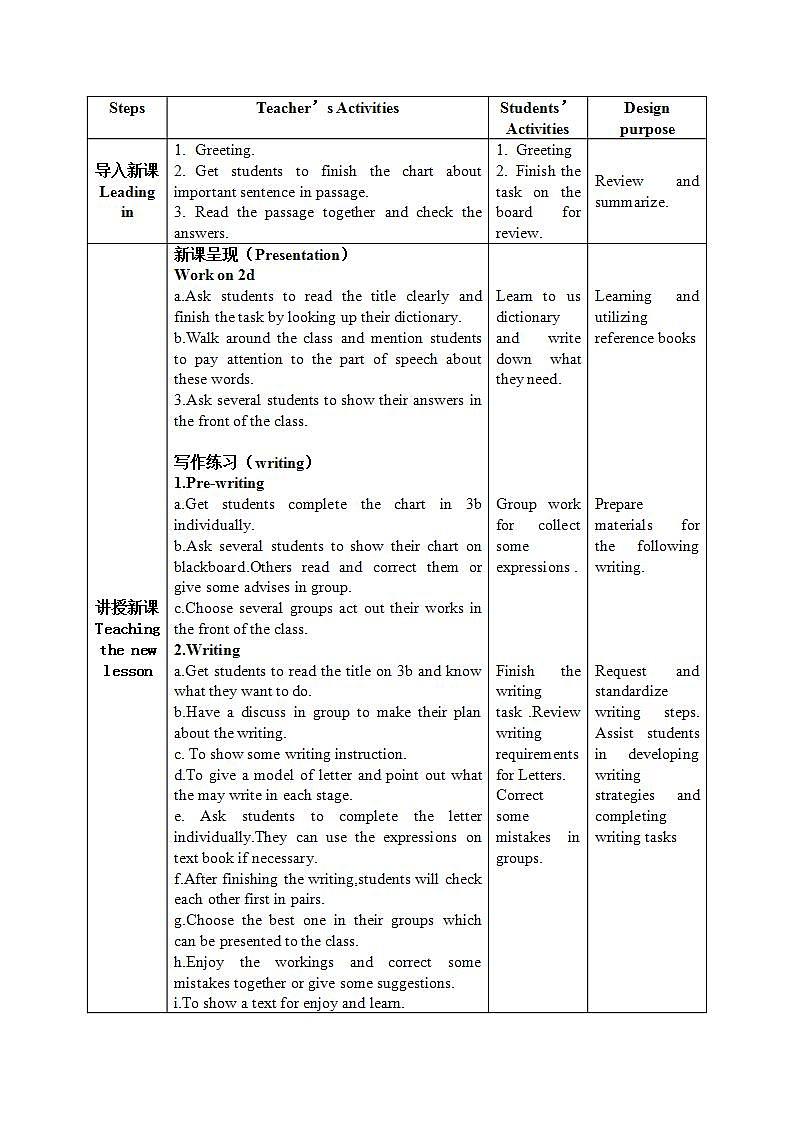 【核心素养目标】人教版初中英语九年级全册 Unit 1 How can we become good learners SectionB 2d—Self check课件+教案+同步分层练习（含反思和答案）02