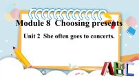 初中英语外研版 (新标准)七年级上册Unit 2 She often goes to concerts.图文ppt课件